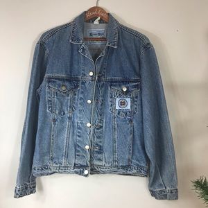 denim vest dame